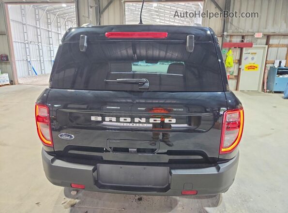 3FMCR9C62PRD53174 2023 FORD BRONCO Черный Вид сзади