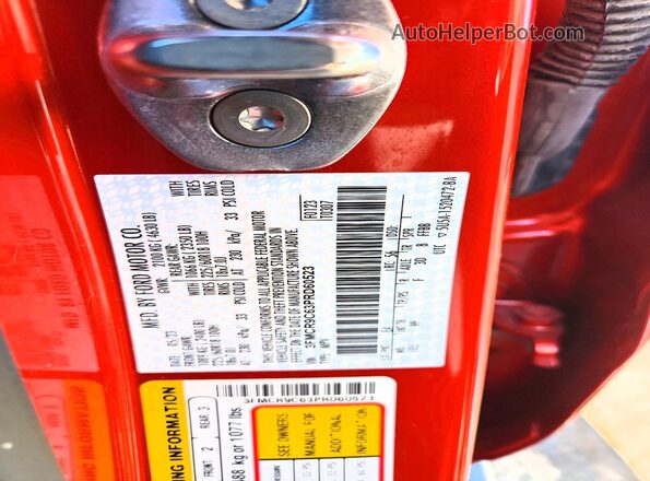 3FMCR9C63PRD60523 2023 FORD BRONCO Orange 