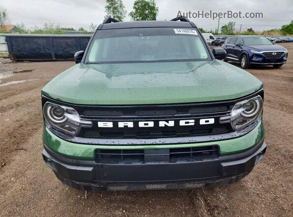 3FMCR9C64RRF27006 2024 FORD BRONCO Green Դիմացի տեսք