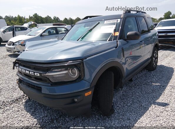 3FMCR9C64RRF36384 2024 FORD BRONCO SPORT Blue Vista tres cuartos delantera izquierda