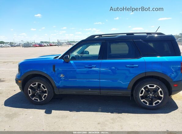 3FMCR9C66NRE24938 2022 FORD BRONCO SPORT Blue Սալոնի 360 աստիճան տեսք