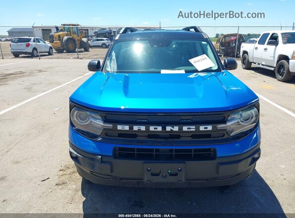3FMCR9C66NRE24938 2022 FORD BRONCO SPORT Blue Սարքավորումների վահանակի տեսք