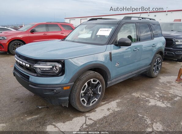 3FMCR9C67MRA00568 2021 FORD BRONCO SPORT Blue Przód lewy