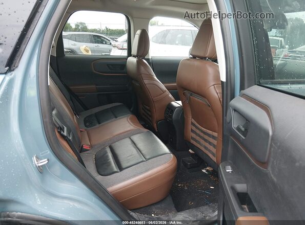 3FMCR9C67MRA00568 2021 FORD BRONCO SPORT Blue Widok naklejki z numerem VIN