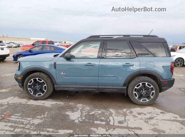 3FMCR9C67MRA00568 2021 FORD BRONCO SPORT Blue Widok wnętrza 360 stopni
