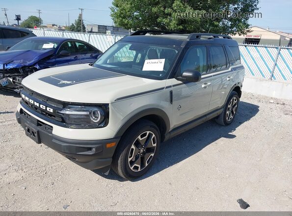 3FMCR9C68RRE02218 2024 FORD BRONCO SPORT Beige Vista tres cuartos delantera izquierda