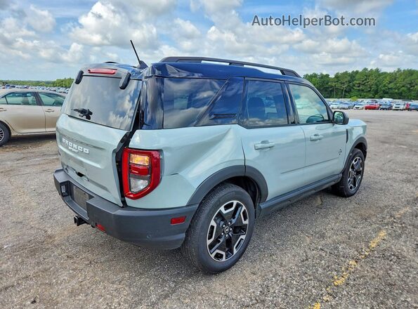 3FMCR9C69MRA44264 2021 FORD BRONCO Gray უკანა მარჯვენა
