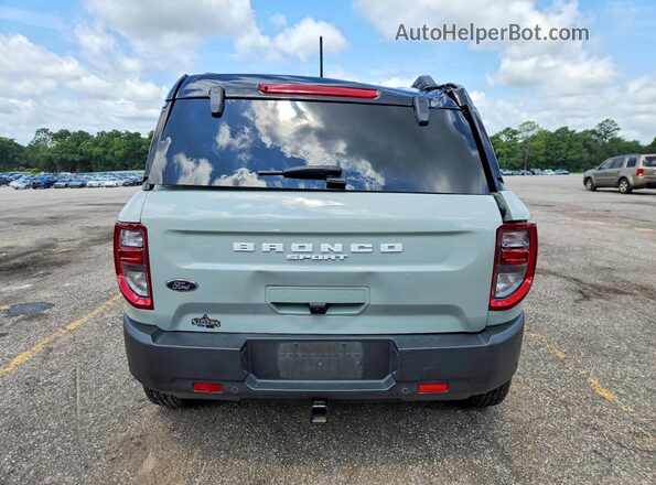 3FMCR9C69MRA44264 2021 FORD BRONCO Gray უკანა ხედი