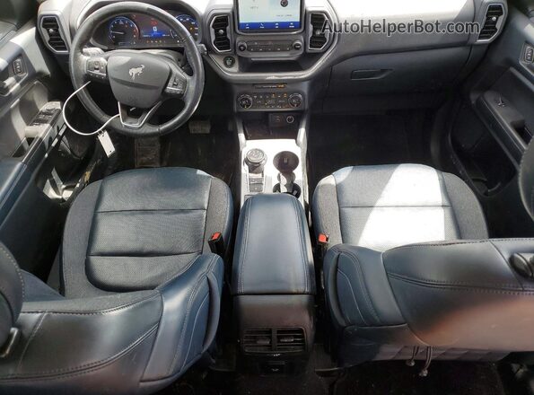 3FMCR9C6XMRA35489 2021 FORD BRONCO Blue Առջևի վահանակի տեսք