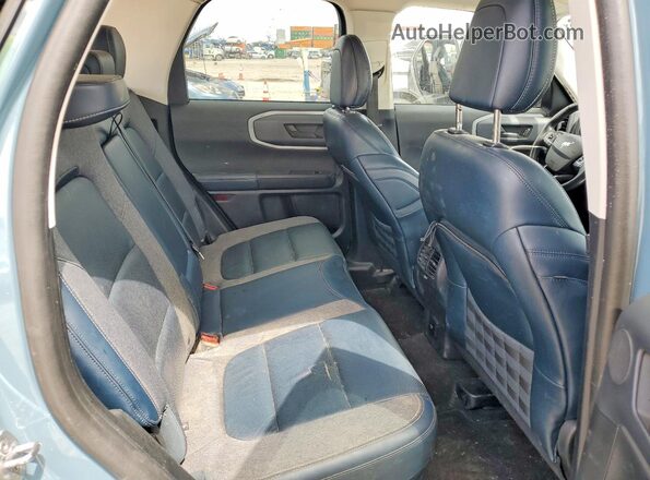 3FMCR9C6XMRA35489 2021 FORD BRONCO Blue Հետևի նստատեղերի տեսք