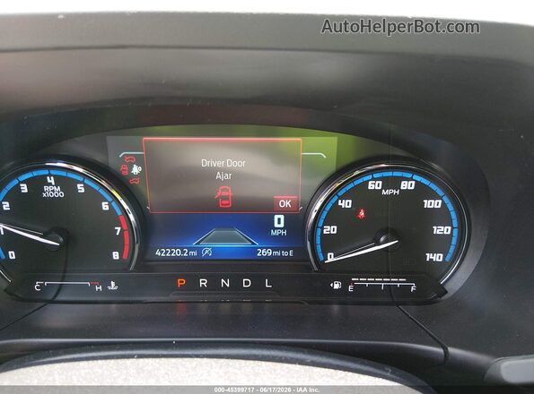 3FMCR9C6XPRD67811 2023 FORD BRONCO SPORT Red უკანა სავარძლების ხედი