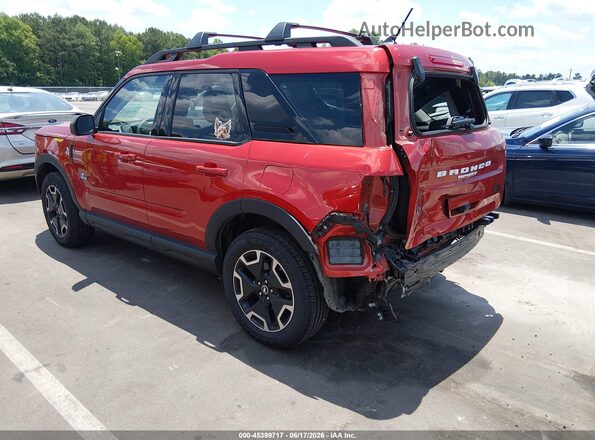 3FMCR9C6XPRD67811 2023 FORD BRONCO SPORT Red უკანა მარცხენა