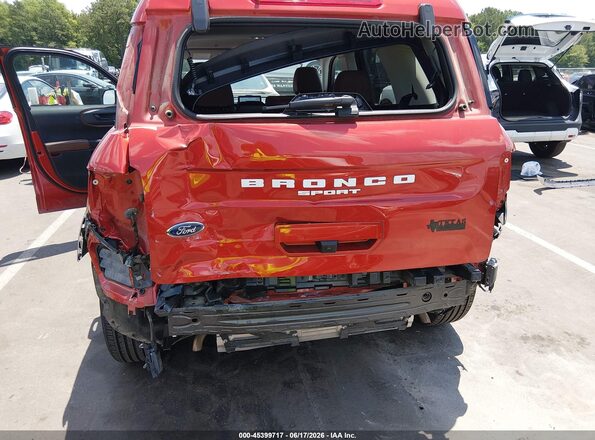 3FMCR9C6XPRD67811 2023 FORD BRONCO SPORT Red წინა ხედი