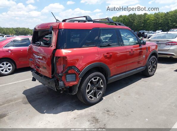 3FMCR9C6XPRD67811 2023 FORD BRONCO SPORT Red უკანა მარჯვენა