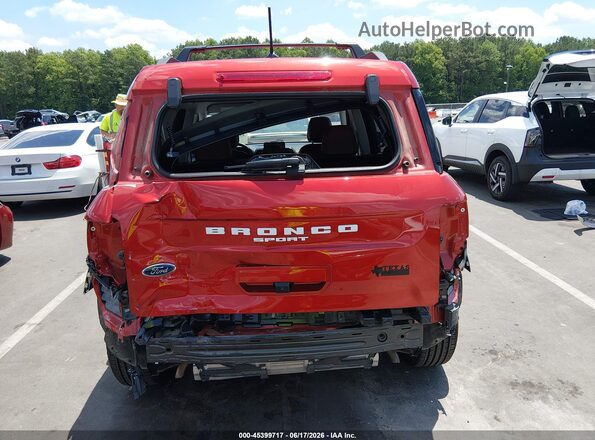 3FMCR9C6XPRD67811 2023 FORD BRONCO SPORT Red 
