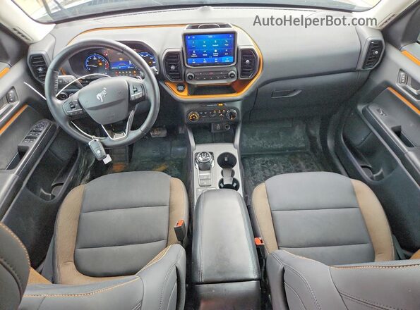 3FMCR9D91PRD34902 2023 FORD BRONCO Black Widok deski rozdzielczej