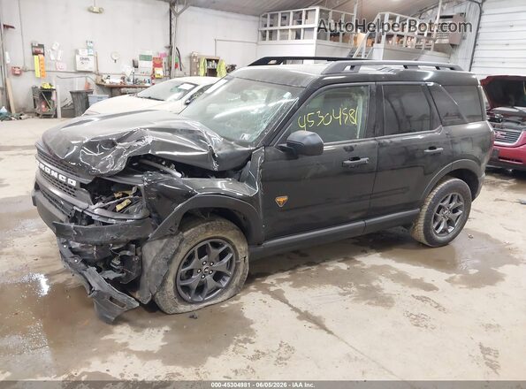 3FMCR9D91PRD35676 2023 FORD BRONCO SPORT Черный Передняя левая четверть