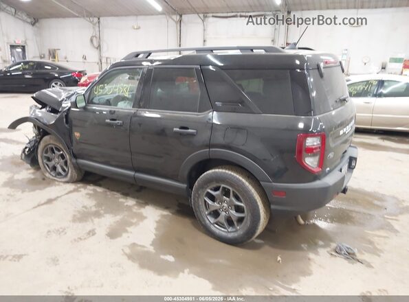 3FMCR9D91PRD35676 2023 FORD BRONCO SPORT Черный Задняя левая четверть