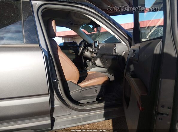 3FMCR9D93RRE08047 2024 FORD BRONCO SPORT Gray წინა სალონის ხედი