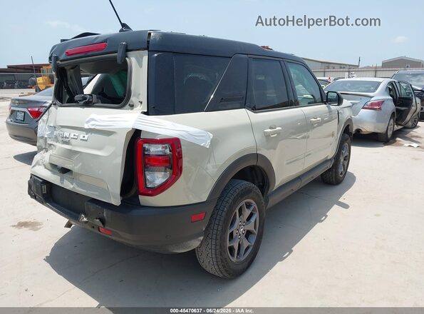 3FMCR9D93RRE08257 2024 FORD BRONCO SPORT Beige Задня права чверть