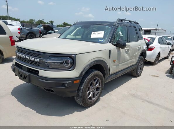 3FMCR9D93RRE08257 2024 FORD BRONCO SPORT Beige Передня ліва чверть