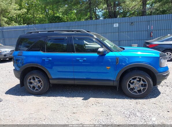 3FMCR9D95NRE10540 2022 FORD BRONCO SPORT Синий Вид задней части салона