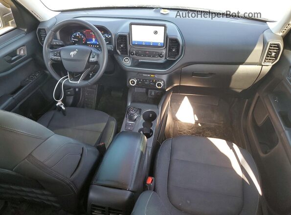 3FMCR9D97PRE12759 2023 FORD BRONCO White Widok deski rozdzielczej