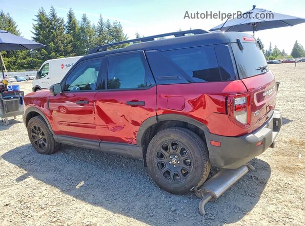 3FMCR9DA2SRF22413 2025 FORD BRONCO Maroon უკანა მარცხენა
