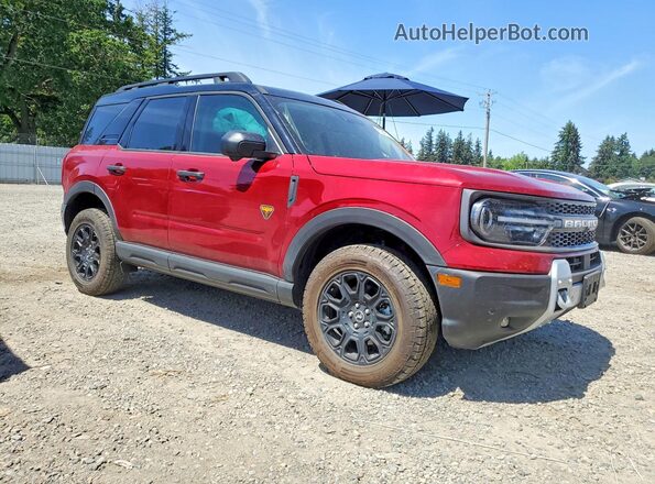 3FMCR9DA2SRF22413 2025 FORD BRONCO Maroon წინა მარჯვენა