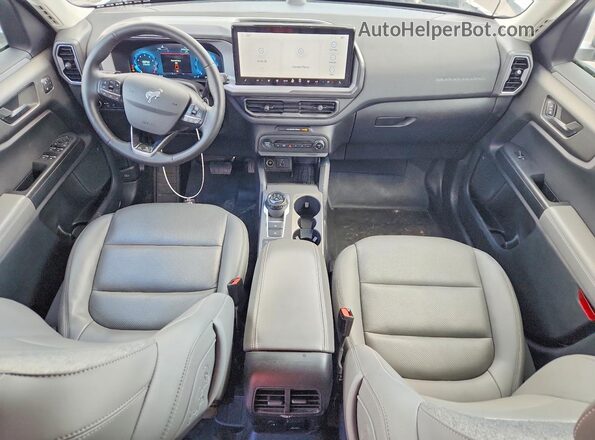 3FMCR9DA3SRE74601 2025 FORD BRONCO White Dashboard view