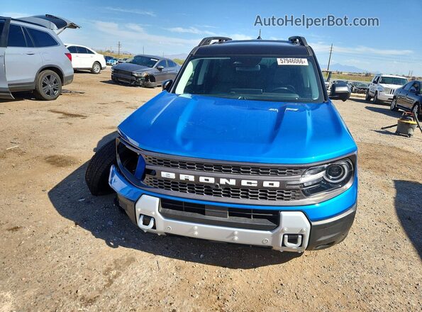 3FMCR9DA4TRE15154 2026 FORD BRONCO Blue Вид спереду