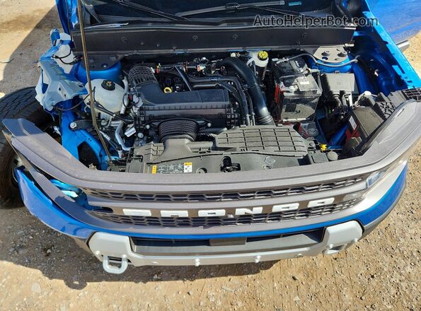 3FMCR9DA4TRE15154 2026 FORD BRONCO Blue Вид задньої частини салону