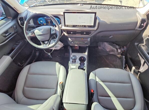 3FMCR9DA4TRE15154 2026 FORD BRONCO Blue Вид панелі приладів