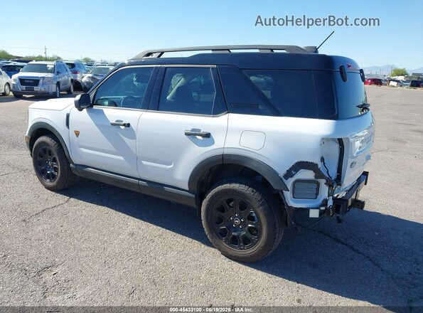 3FMCR9DA5SRF22938 2025 FORD BRONCO SPORT White Trasero izquierdo