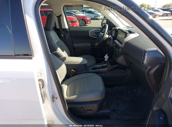 3FMCR9DA5SRF22938 2025 FORD BRONCO SPORT White Vista interior delantera