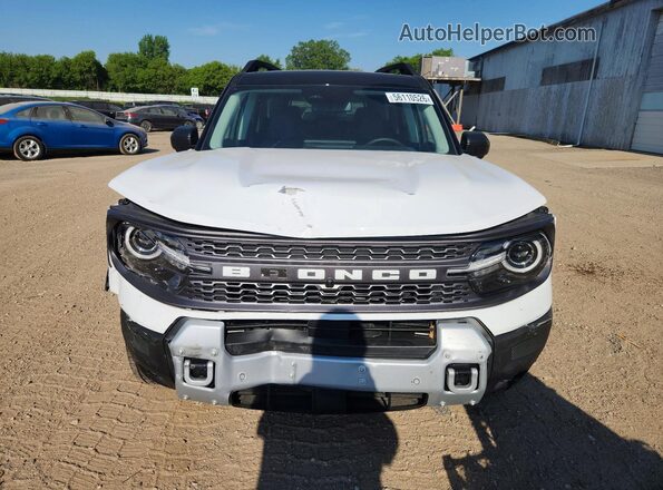 3FMCR9DA6SRE69473 2025 FORD BRONCO White Front view