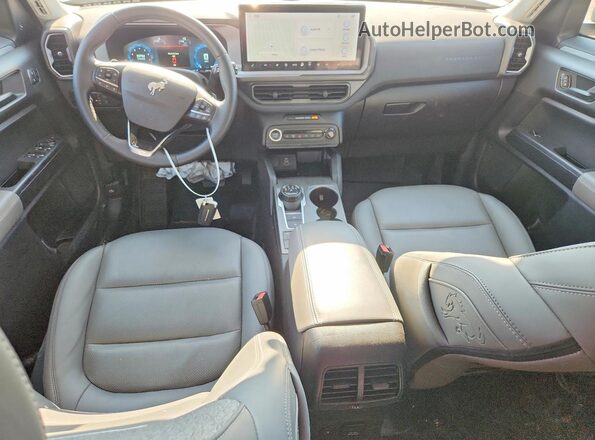 3FMCR9DA6SRE69473 2025 FORD BRONCO White Dashboard view