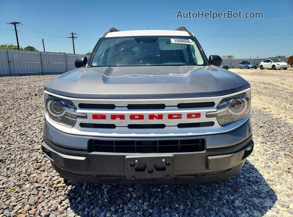 3FMCR9G65PRD35648 2023 FORD BRONCO Silver წინა ხედი