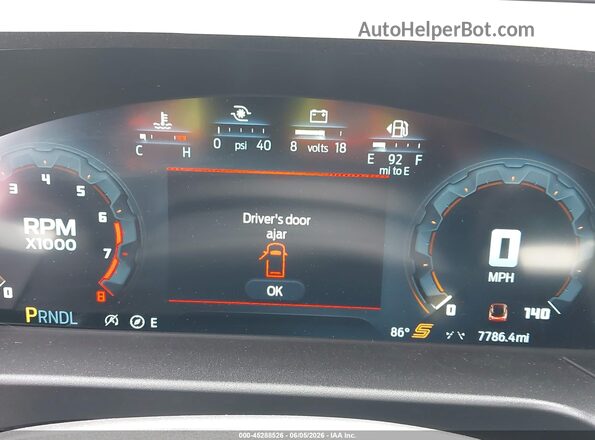 3FMCR9GN6SRF62637 2025 FORD BRONCO SPORT Blue Widok tylnych siedzeń