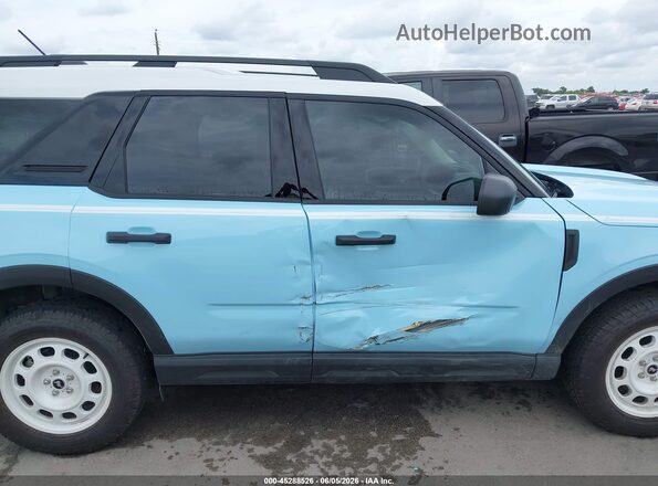 3FMCR9GN6SRF62637 2025 FORD BRONCO SPORT Blue Widok wnętrza z tyłu