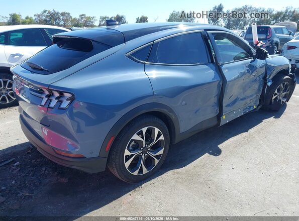 3FMTK1R42RMA47586 2024 FORD MUSTANG MACH-E Blue Rear right