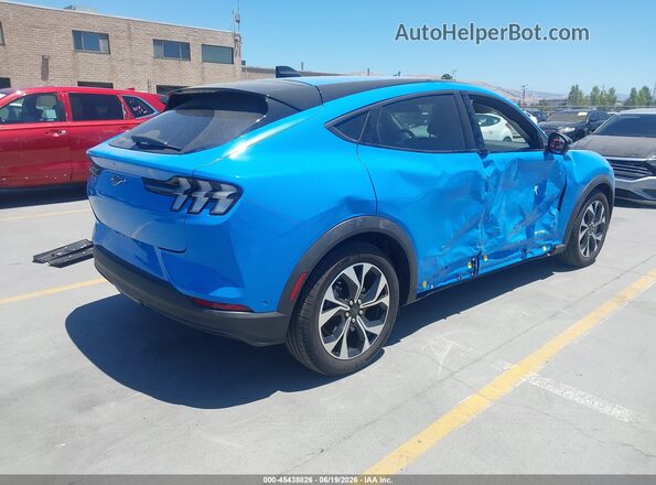 3FMTK1R43RMA15858 2024 FORD MUSTANG MACH-E Blue უკანა მარჯვენა