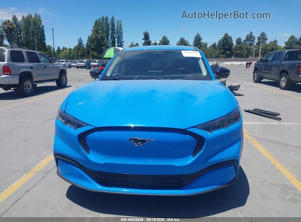 3FMTK1R43RMA15858 2024 FORD MUSTANG MACH-E Blue უკანა სალონის ხედი