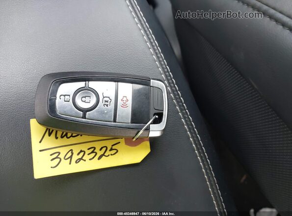 3FMTK1R44RMA21569 2024 FORD MUSTANG MACH-E Blue Dashboard view