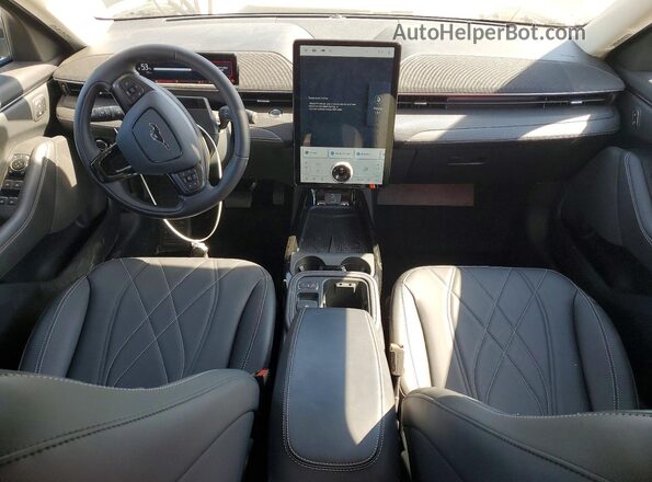 3FMTK1R48SMA19927 2025 FORD MUSTANG Black Առջևի վահանակի տեսք