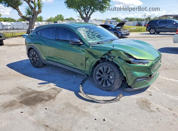 3FMTK1R4XSMA50757 2025 FORD MUSTANG Green Передня права чверть