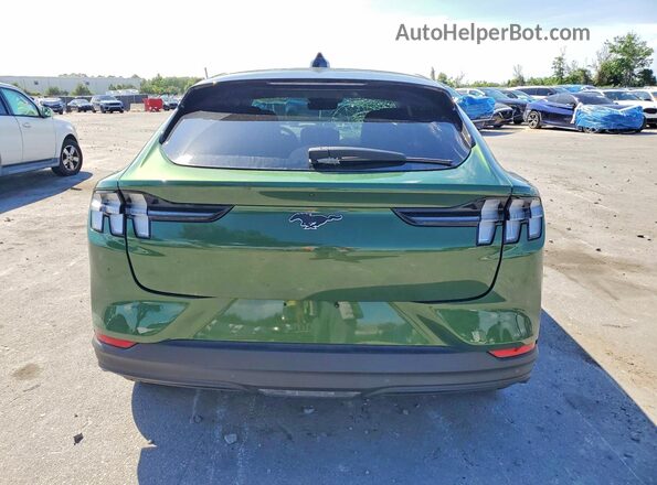 3FMTK1R4XSMA50757 2025 FORD MUSTANG Green Вид ззаду
