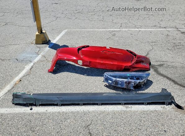 3FMTK1SS2NMA25249 2022 FORD MUSTANG Red Vista del compartimento del motor
