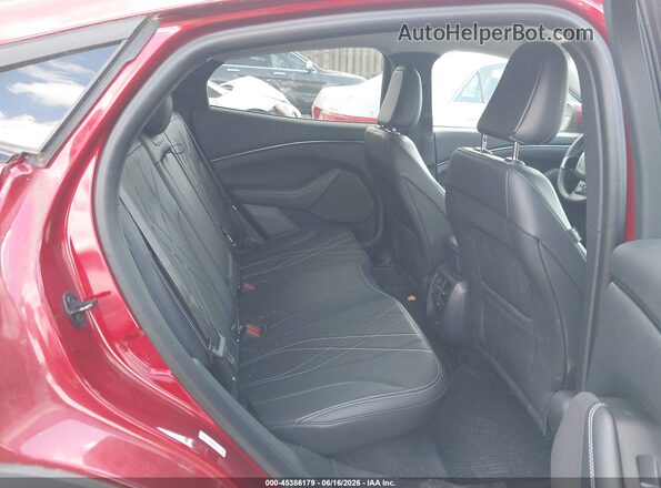 3FMTK1SS5NMA42174 2022 FORD MUSTANG MACH-E Burgundy Vista de los asientos traseros