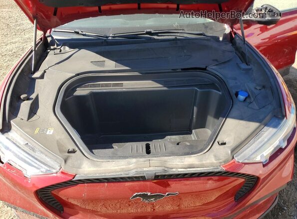 3FMTK1SS9NMA26527 2022 FORD MUSTANG Red Вид задньої частини салону